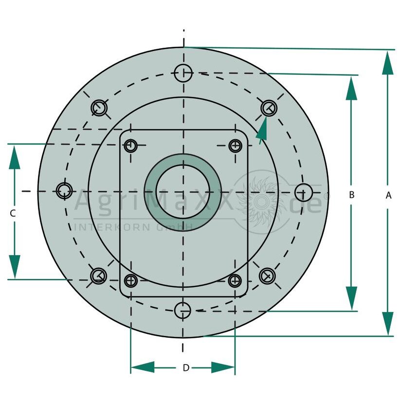 OMT Pumpenträger Durchmesser250 Gr.2 - LS252