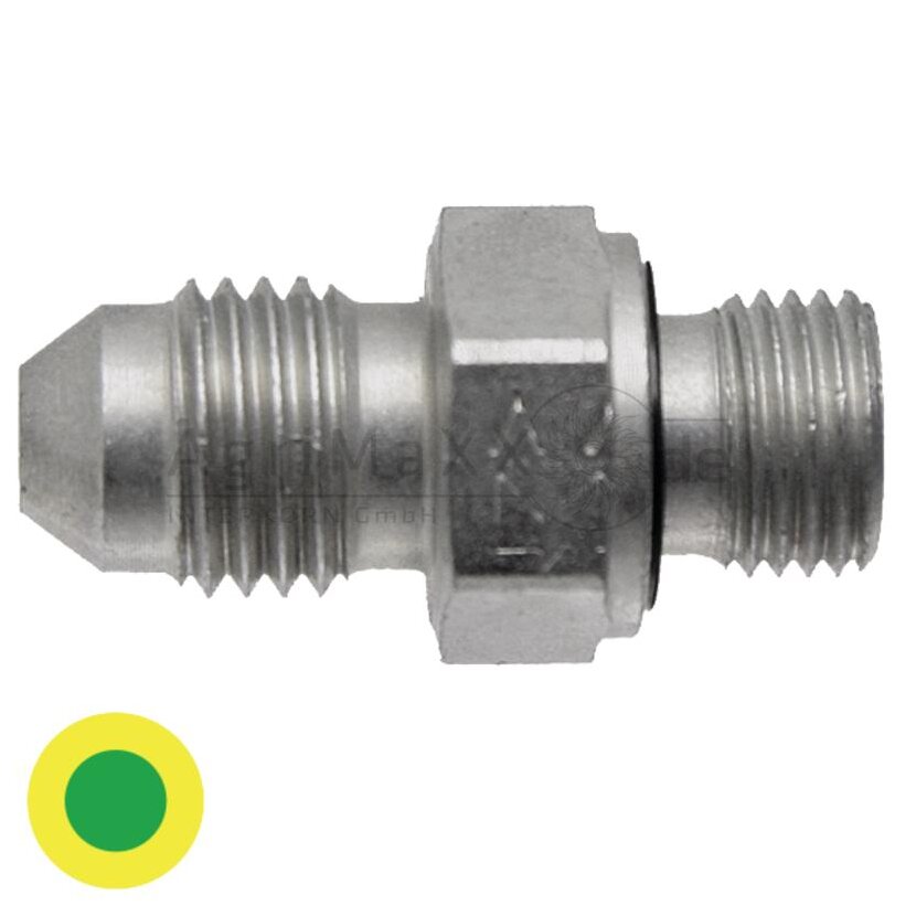 GA 7/16 M-JIC x M10 M-MET-WD