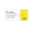 Faster 3CFHF Muffe AG 7/8 UNF Schott+Staubkap - 3CFHF14/78UFVAL