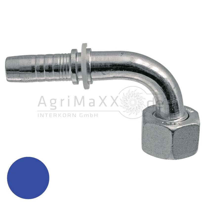 Manuli PN 08 DKR 3/8"" 90° - M20593-05-06