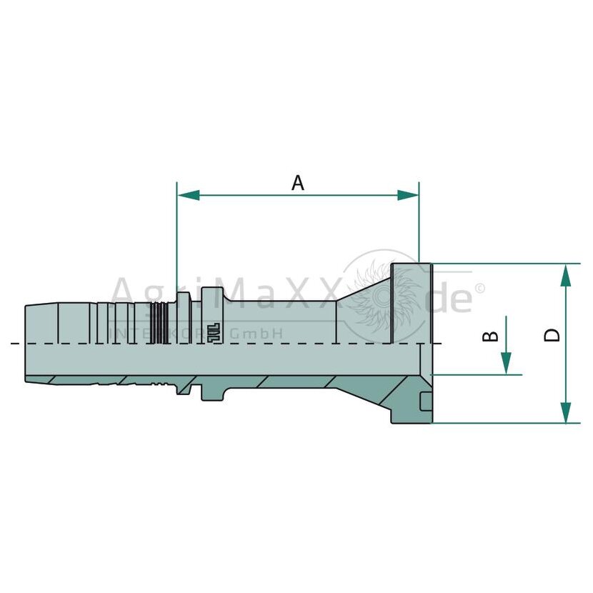 Manuli PN 25 SFS 1.1/4"" - M23611-16-20