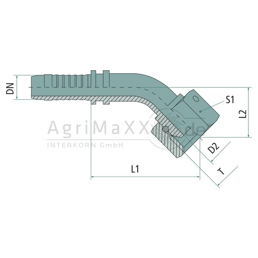 PN 10 DKR 1/2"" VA - 208178