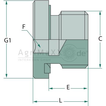 Verschlußstopfen 1/8""