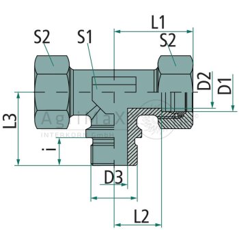 PH TEV 38 S- R 1.1/2"" VA - TE-S-38-R 1...