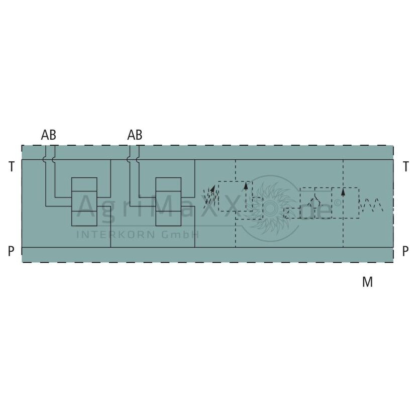 Grundplatte 3-fach NG06 - D5402210306020001