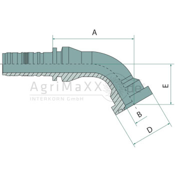 Manuli PN 20 SFS 3/4"" 60° - M83661-12-12