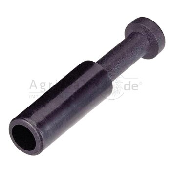 B-VS-8-KU-schwarz Verschluss-Stecker