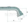 PN 25 SFS-CAT 1.1/4"" 67° DS
