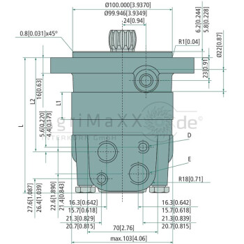 WHITE Motor OMSS 200 Short - 151-F-0539