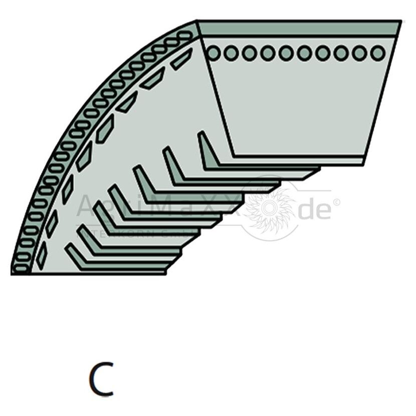 Optibelt Keilriemen - LG2000284