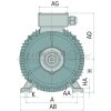 EM-IE3-160M-4-B3-4/6-11 kW N=1400/min