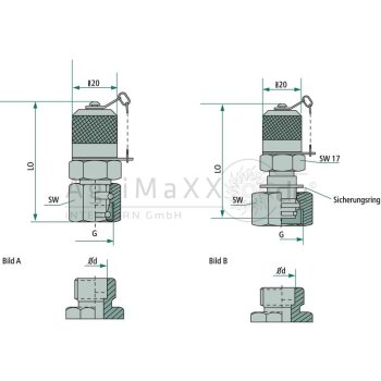 Hydrotechnik Messkuppl. M-DKOL 15L (M22x1,5)