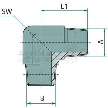 WA 1/2 M-NPT x