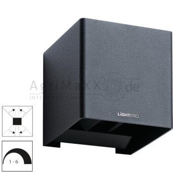 LIGHTPRO Wandleuchte Ixion