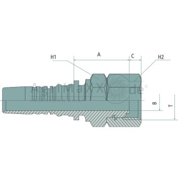 Manuli PN 20 DKOR 3/4"" IL - M40812-12-12