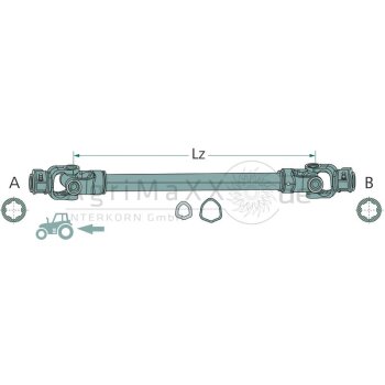 ROTARO Gelenkwelle - PTOR40TPPCS1PPCS11010