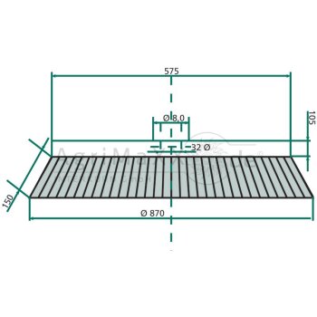 Westermann Topfbürste kupplung - VMBG-00-00065