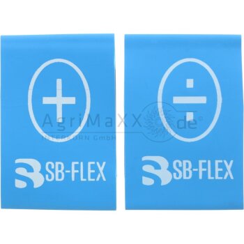 SB-Flex Schlauchkennzeichnung Blau +/