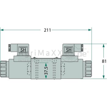 NG06-4/3 Wegeventil- J-12V