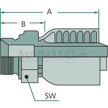 Parker PNE 12 AGR 1/2"" - 1D948-8-8