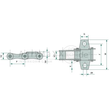 DONGHUA Mitnehmerglied - S88/S K1X2