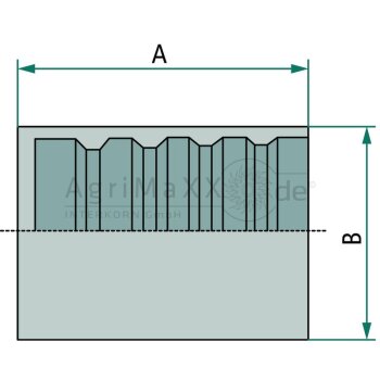 Gates PFB32DN -32 (1 1/4"") - 20GS-1F-6