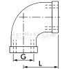 F-WI-1¼-VA Winkelstück