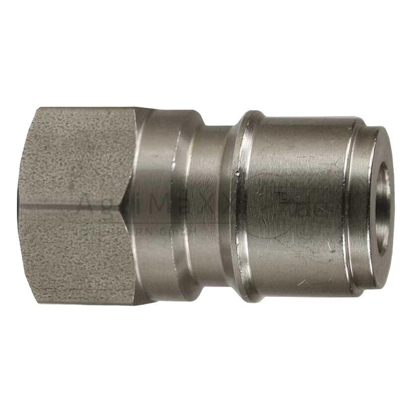 Hochdruckstecknippel - Länge: 38 mm - Edelstahl