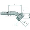 Manuli PN 32 DKOL M36x2.0 45° (28L) - M21542-20-36
