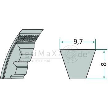 CONTITECH Schmalkeilriemen - XPZ772P
