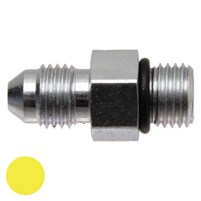 GA 3/4 M-JIC x 7/8 M-UNF-OR