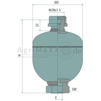 OMT Membranspeicher MBSP 0,16-250 15300 -...