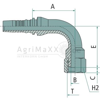 Manuli PN 32 DKOR 1.1/4"" 90° IL -...