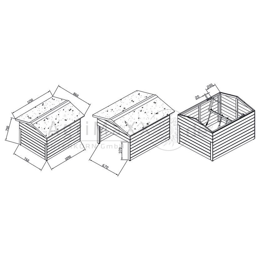 Mähroboter Garage