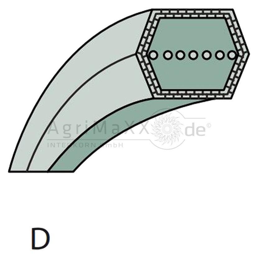 Honda Doppel-V-Keilriemen - 80305-Y09-003