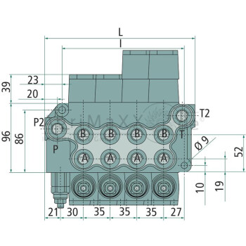 BLB Monoventile BM 40/1 GU-MO-A1-T - 91411019