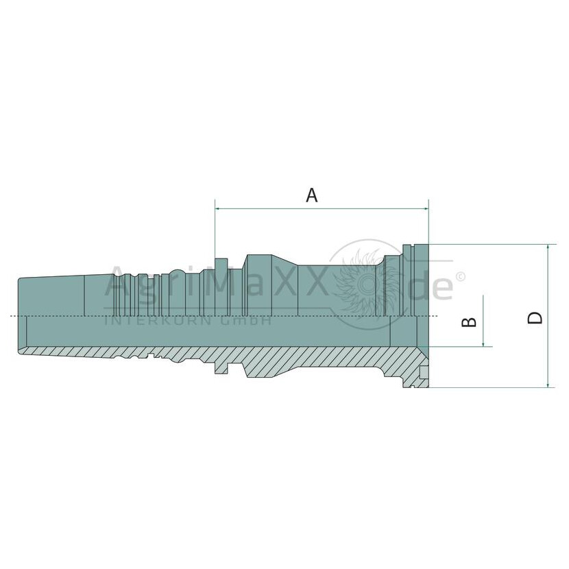Manuli PN 76 SFL 3"" IL - M43310-48-48