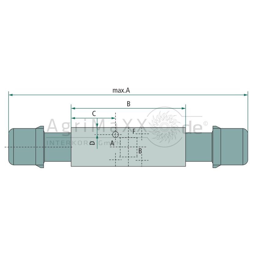 ARGO HYTOS NG06-Druckbegrenzungsventil AB - VPP2-04/MD06-32-T