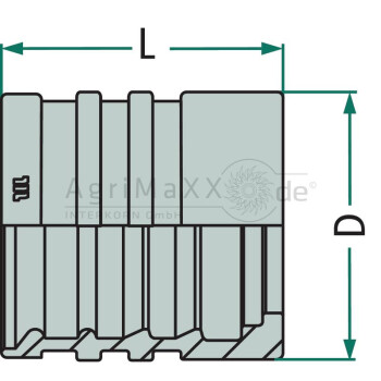Manuli PFN M00920 DN 25 - 1"" - M00930-16
