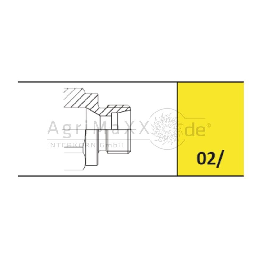 Faster FFH08 Stecker AG M22x1,5 (15L) - FFH08-2/2215 M