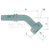 Manuli PN 20 DKOS M36x2 45° IL (25S) - M41243-12-36
