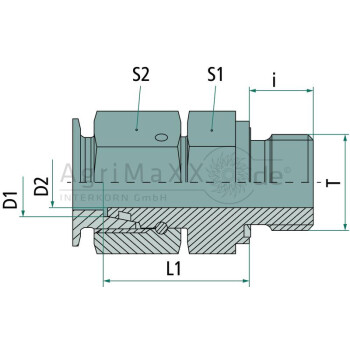 PH EGVD 20 S- R 3/4"" WD VA - EGE-DKOS-20-G...