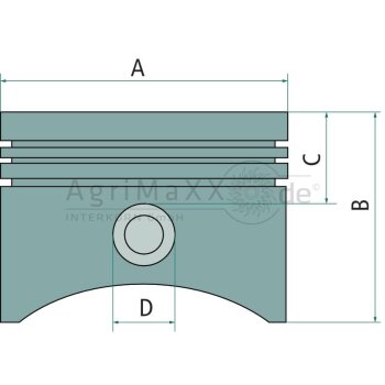 Kolben - Durchmesser: 88,00 mm