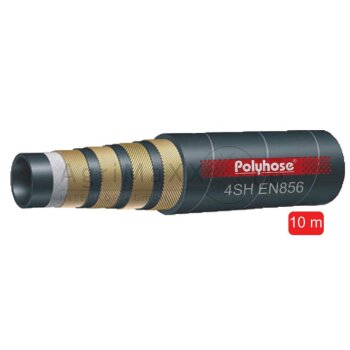 Polyhose L=10 mtr 4SH-DN 32 - 1.1/4"" EN856...