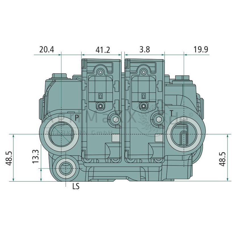 Walvoil E-tronic Front loader LS System - 1XTE10157