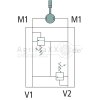 Oleodinamica Marchesini Shock Ventil VAU-180 3/4"" OMT - V0505/180