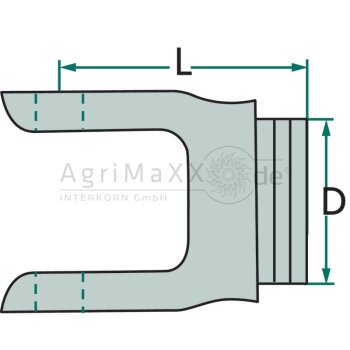 Weasler Profilgabel - 300-6552