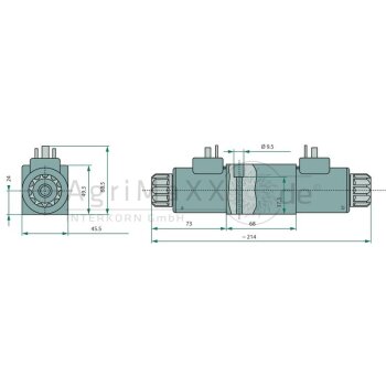ARGO HYTOS NG06-4/3 Wegeventil-Z11 12V - RPE3-063Z11/01200E1