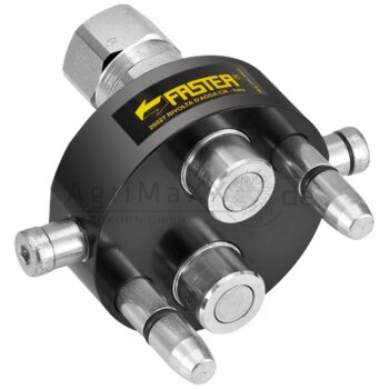 Faster P208 Stecker IG 2x 3/4"" BSP O-Ring DN12...