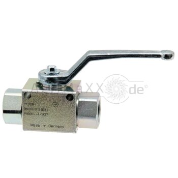 PISTER BKR G1/4"" DN06 mit Bohrung, verzinkt -...
